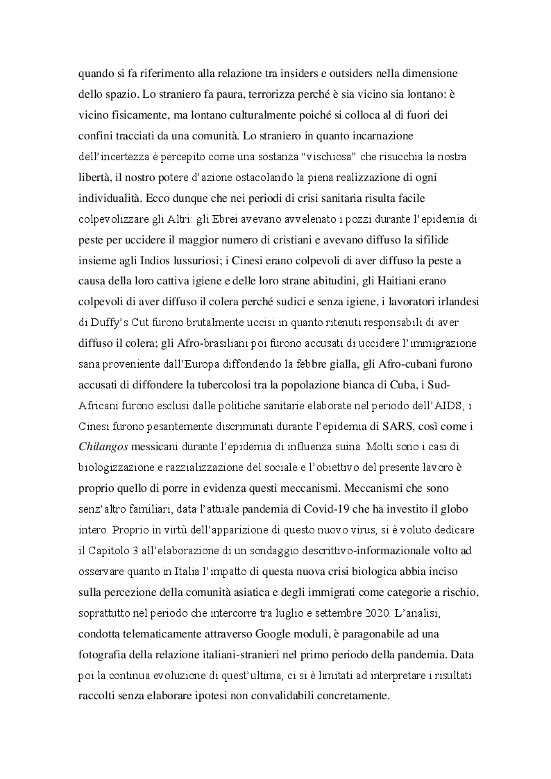 Anteprima della tesi: Governo dell'epidemia e linea della razza, Pagina 3