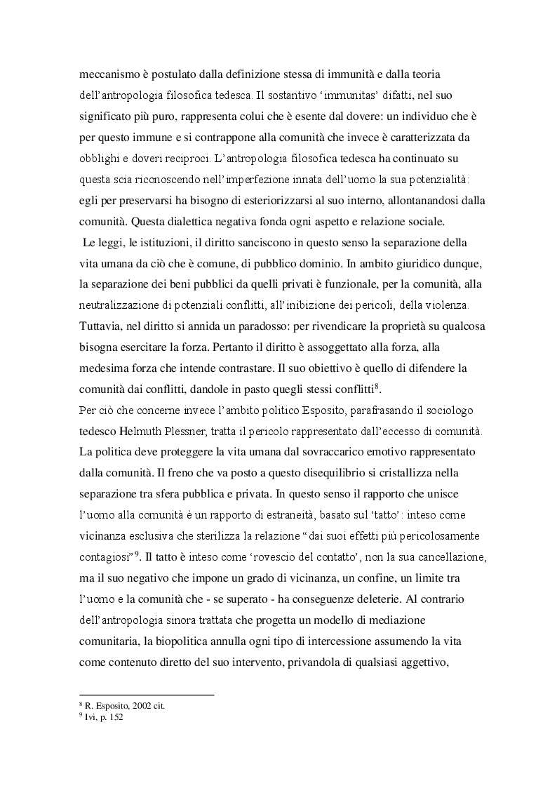 Anteprima della tesi: Governo dell'epidemia e linea della razza, Pagina 6