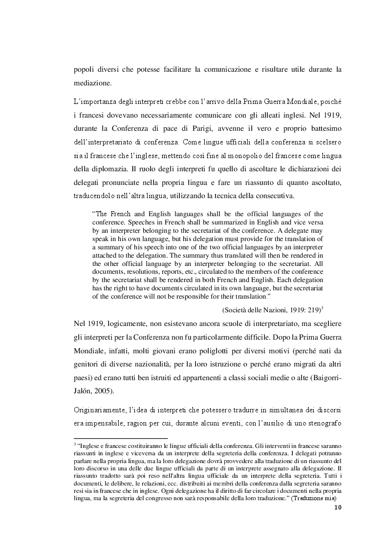Anteprima della tesi: Interprete sanitario in Italia: esiste questa figura? Breve disamina in alcune regioni italiane, Pagina 6