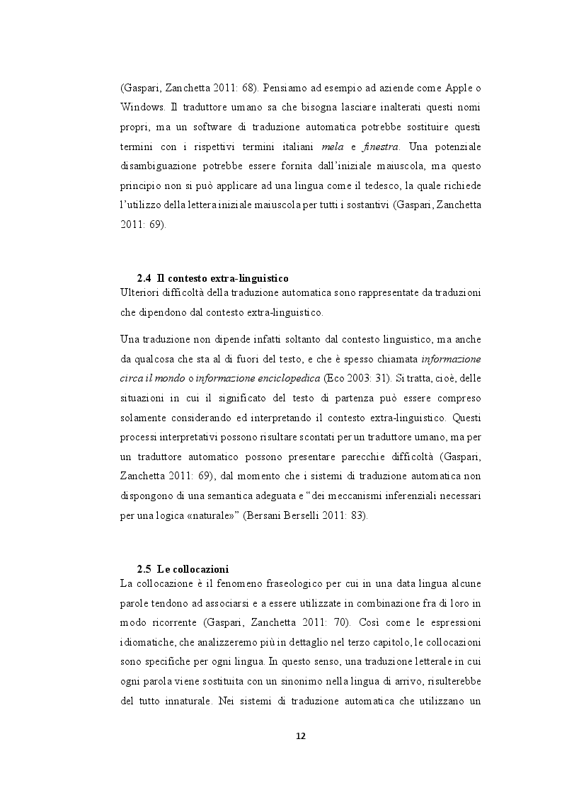 Anteprima della tesi: I sistemi di traduzione automatica: vantaggi e limiti, Pagina 4