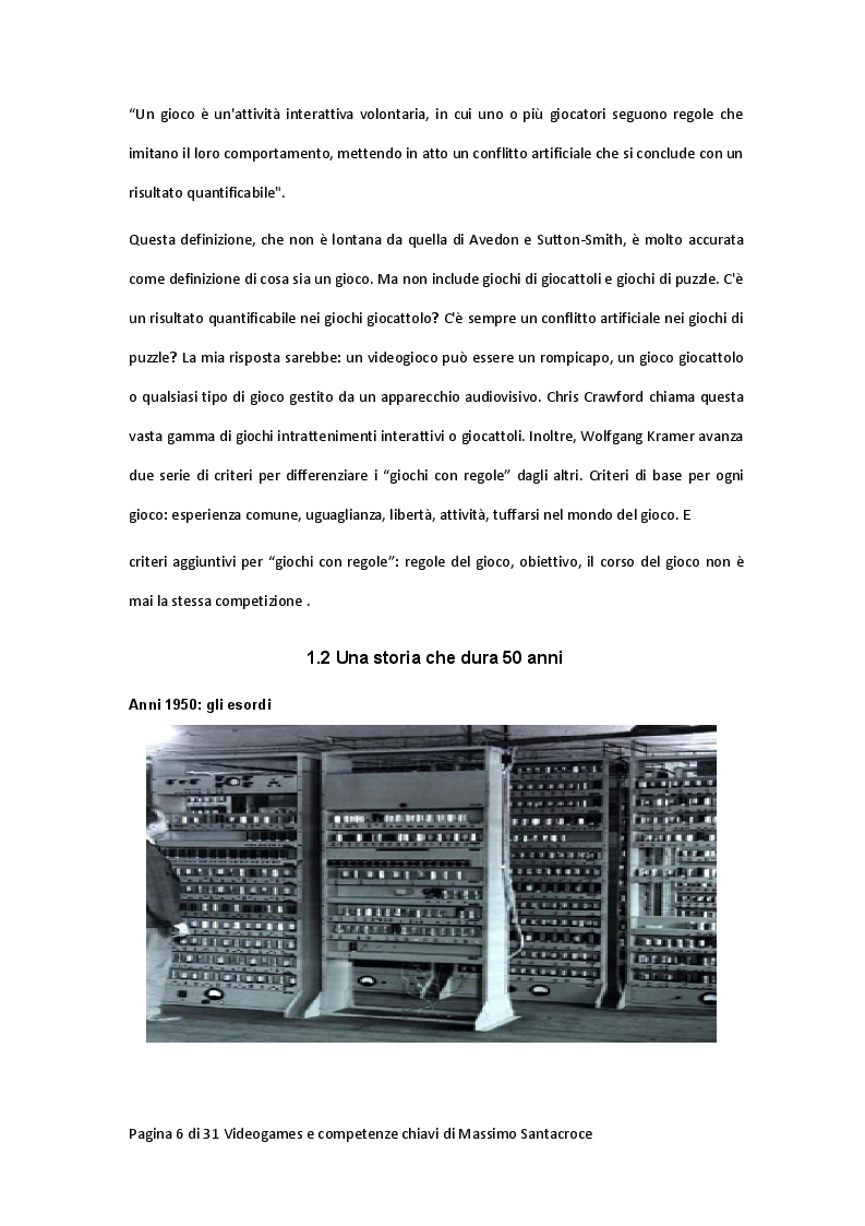 Anteprima della tesi: Videogames e competenze chiavi, Pagina 3
