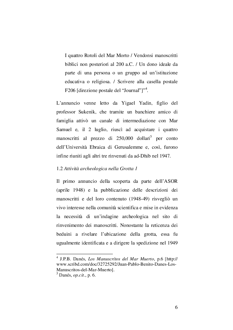 Anteprima della tesi: Il Pesher di Abacuc, Pagina 5
