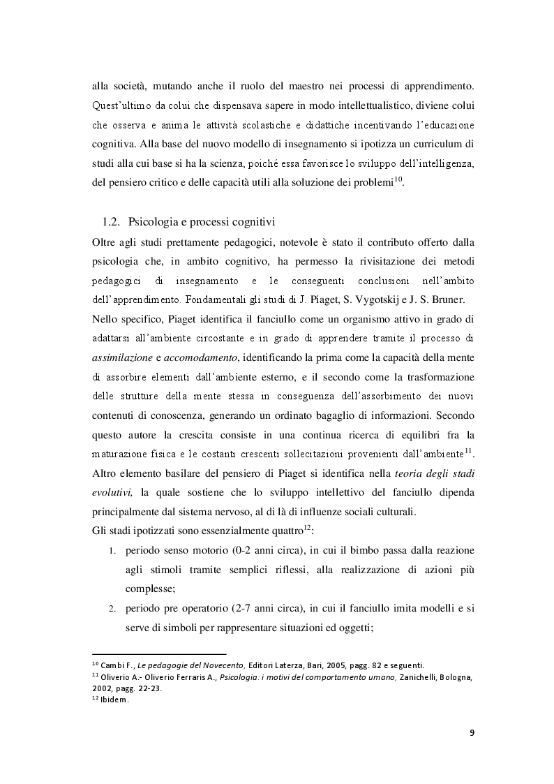 Anteprima della tesi: La progettazione educativa in ludoteca, Pagina 4