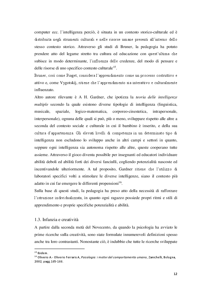 Anteprima della tesi: La progettazione educativa in ludoteca, Pagina 7