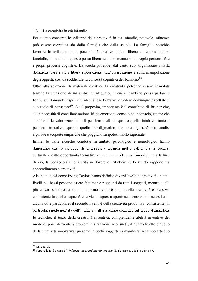 Anteprima della tesi: La progettazione educativa in ludoteca, Pagina 9