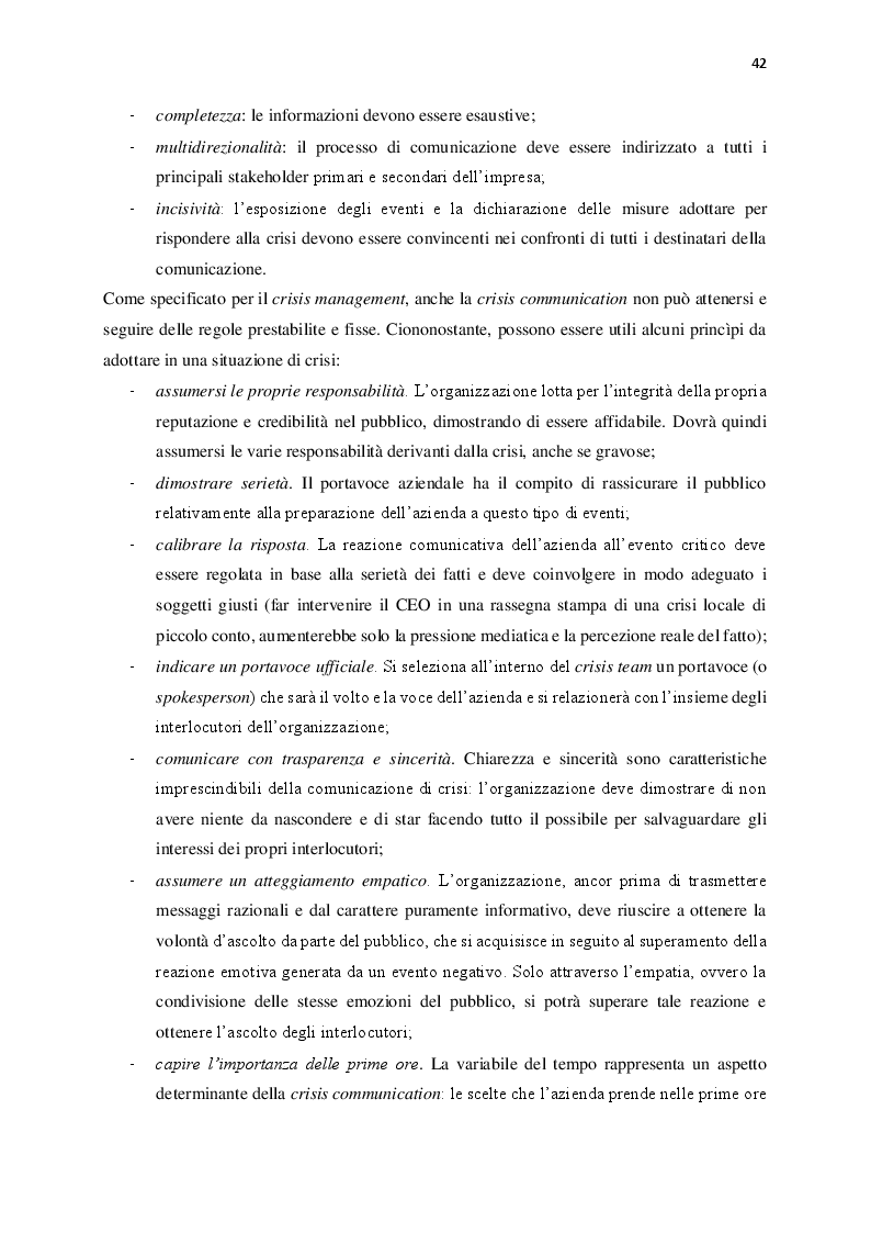 Anteprima della tesi: La comunicazione di crisi. Il caso Facebook, Pagina 8