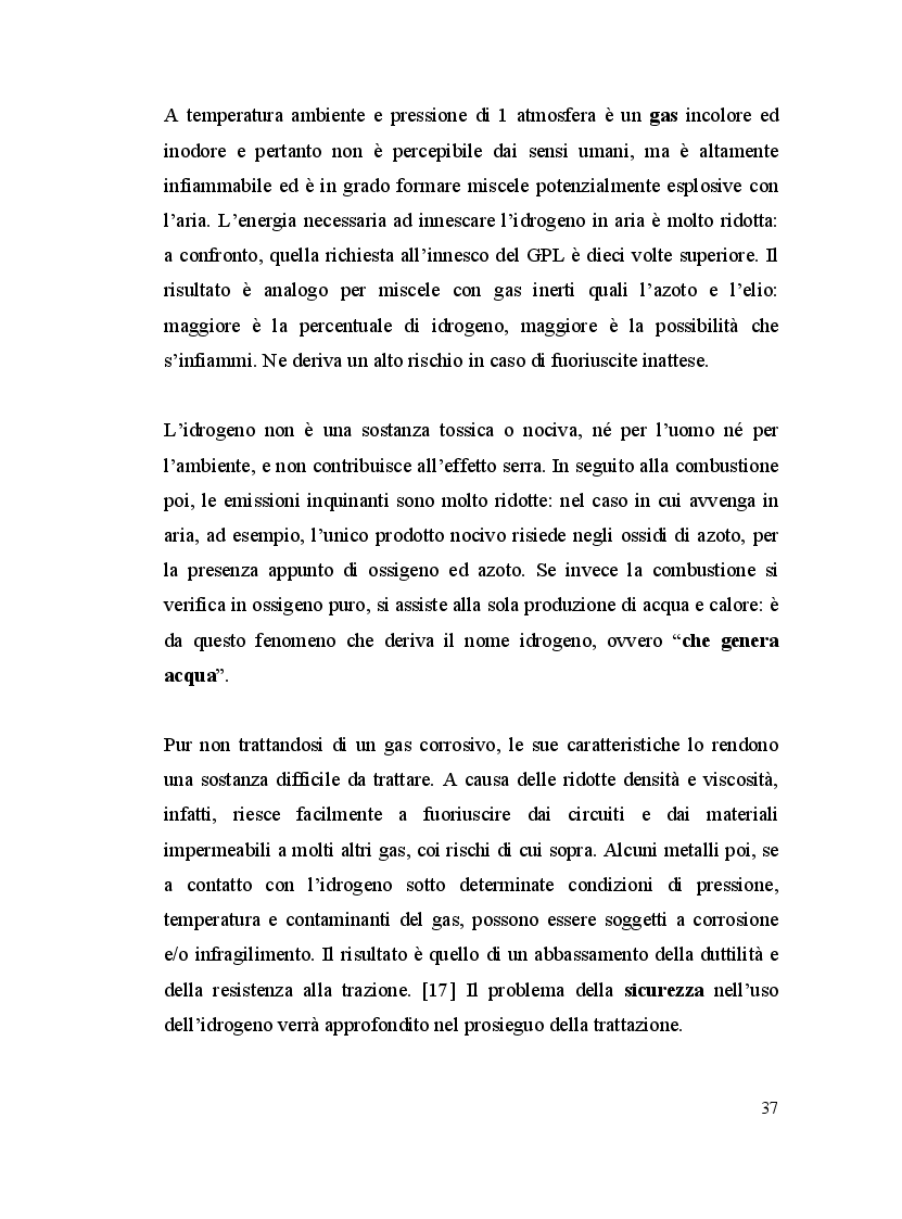 Estratto dalla tesi: Idrogeno verde per un campus sostenibile