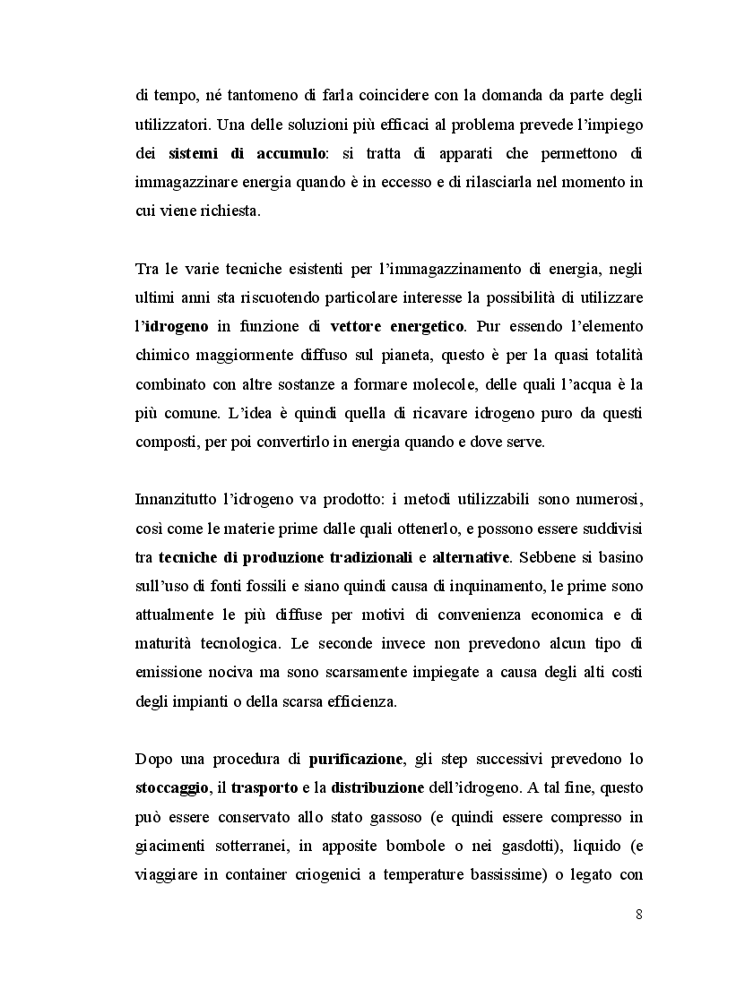 Anteprima della tesi: Idrogeno verde per un campus sostenibile, Pagina 3