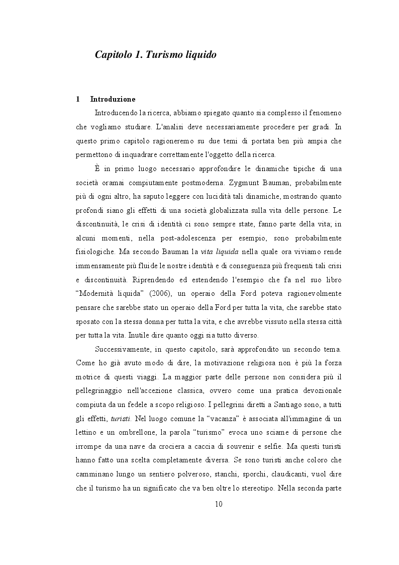Anteprima della tesi: Il pellegrinaggio, un fenomeno di successo in una società liquida, Pagina 8
