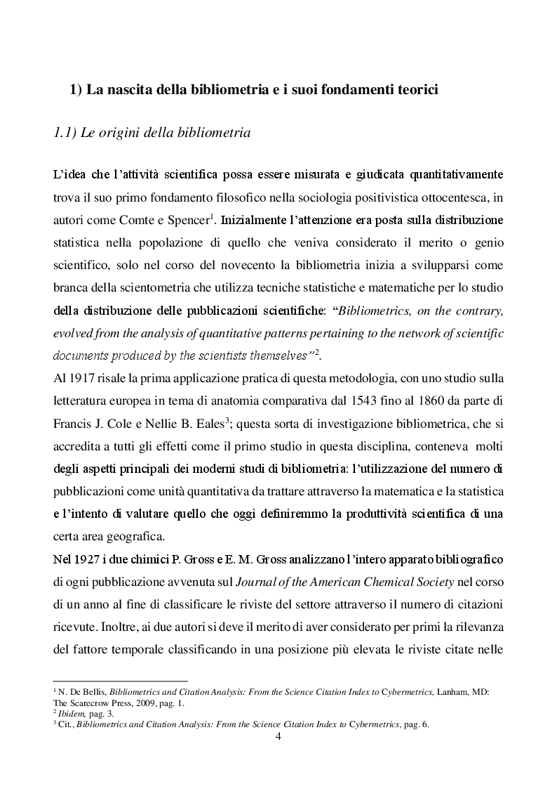 Anteprima della tesi: Gli effetti delle politiche di valutazione della ricerca scientifica, Pagina 5