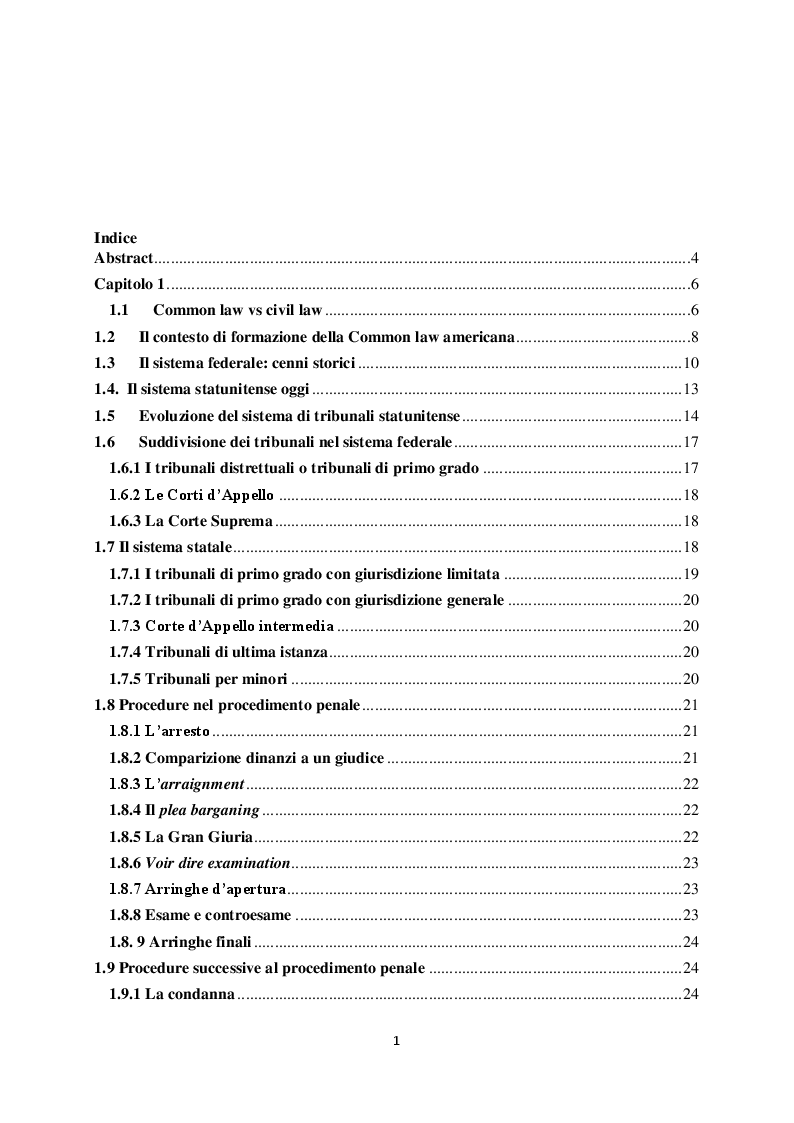 Indice della tesi: Making a Murderer: analisi del discorso giuridico nell'aula di tribunale, Pagina 1