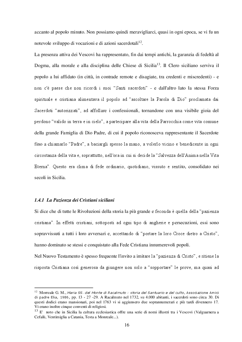 Estratto dalla tesi: La ritualità nel Mediterraneo d’età moderna. Tradizioni e religiosità