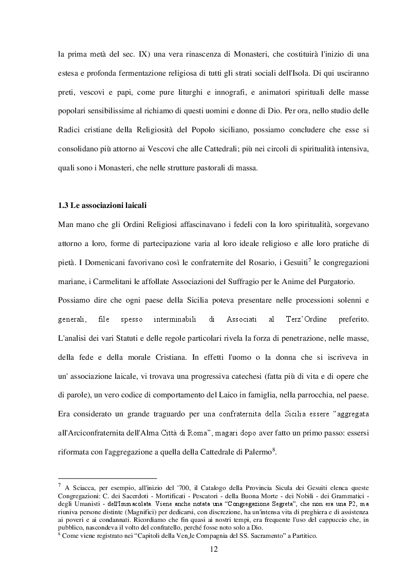 Anteprima della tesi: La ritualità nel Mediterraneo d’età moderna. Tradizioni e religiosità, Pagina 9