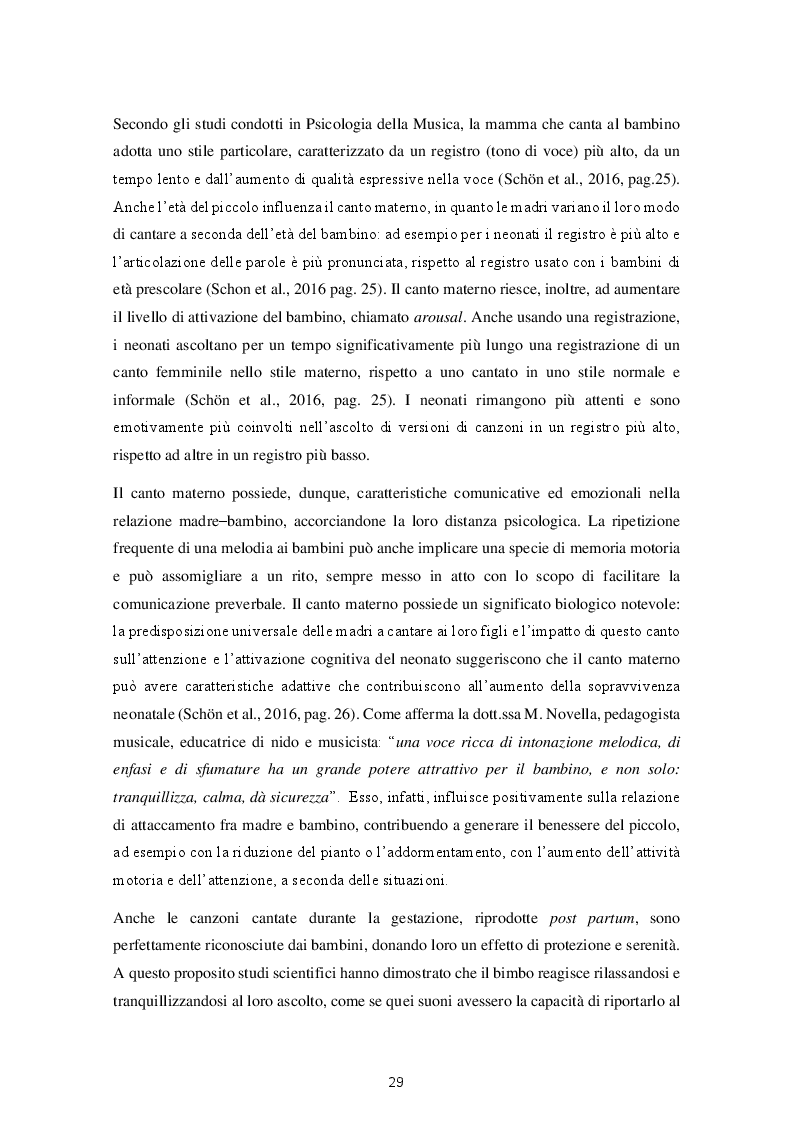 Anteprima della tesi: Il Canto corale come ambiente di apprendimento: benefici terapeutici ed educativi, Pagina 6