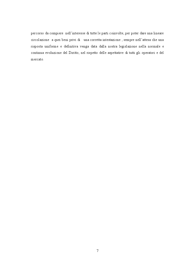 Anteprima della tesi: USUCAPIONE E VENDITA PER POSSESSO - 2 diversi percorsi per la circolazione di immobili posseduti senza intestazione, Pagina 4
