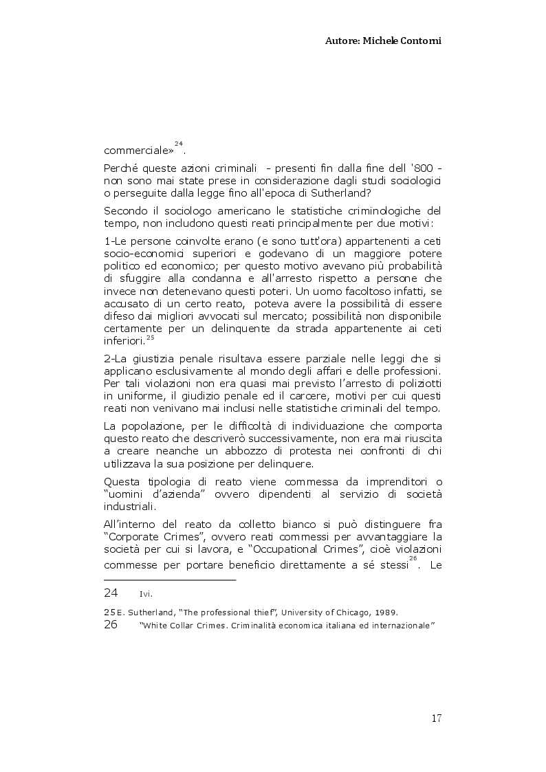 Anteprima della tesi: I colletti bianchi tra impatto economico e lavoro sociale, Pagina 6