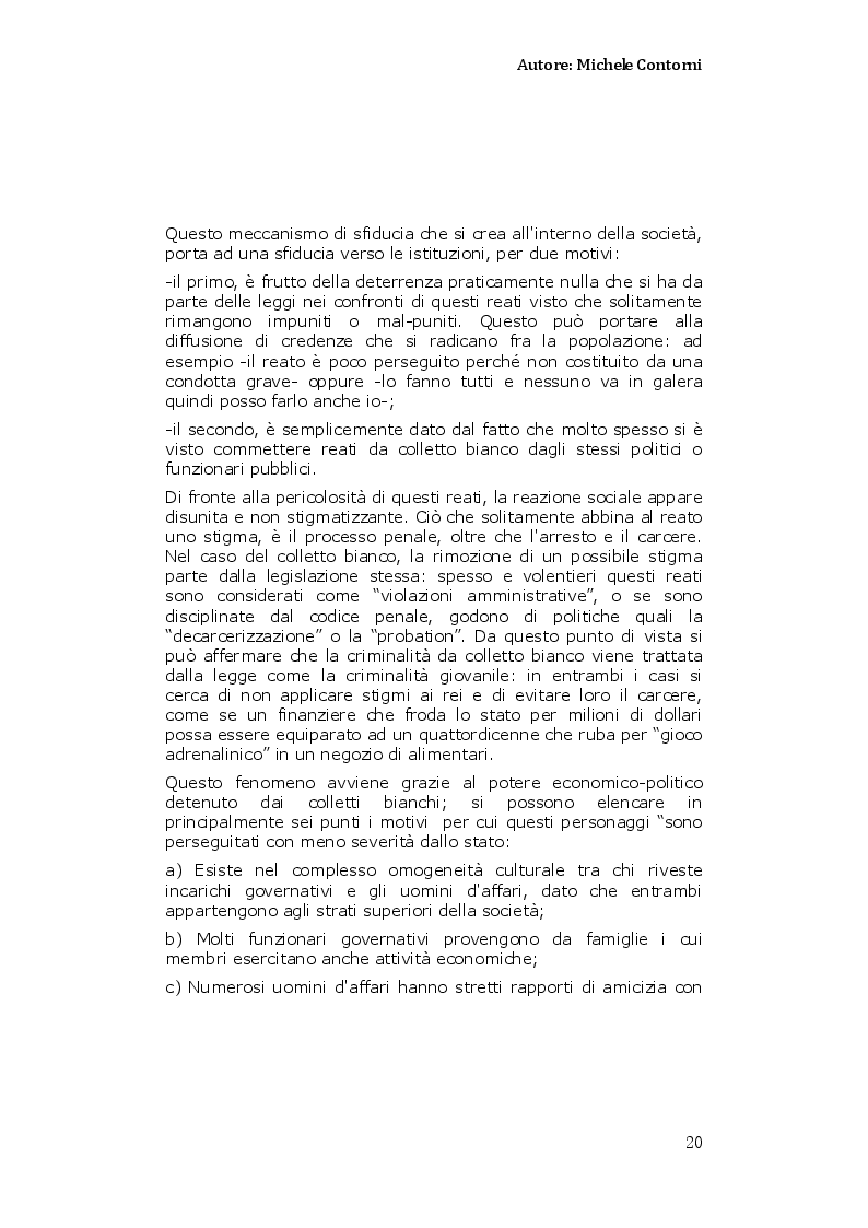 Anteprima della tesi: I colletti bianchi tra impatto economico e lavoro sociale, Pagina 9