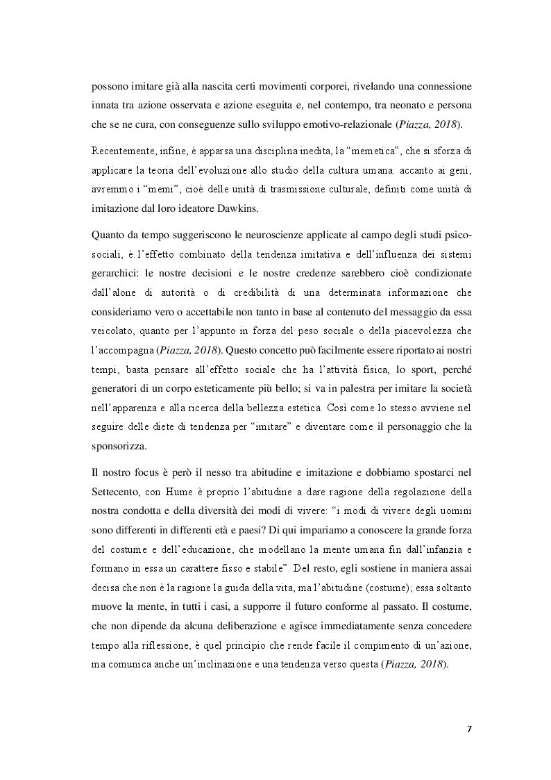 Anteprima della tesi: Psicofisiologia delle abitudini nelle attività motorie, Pagina 8