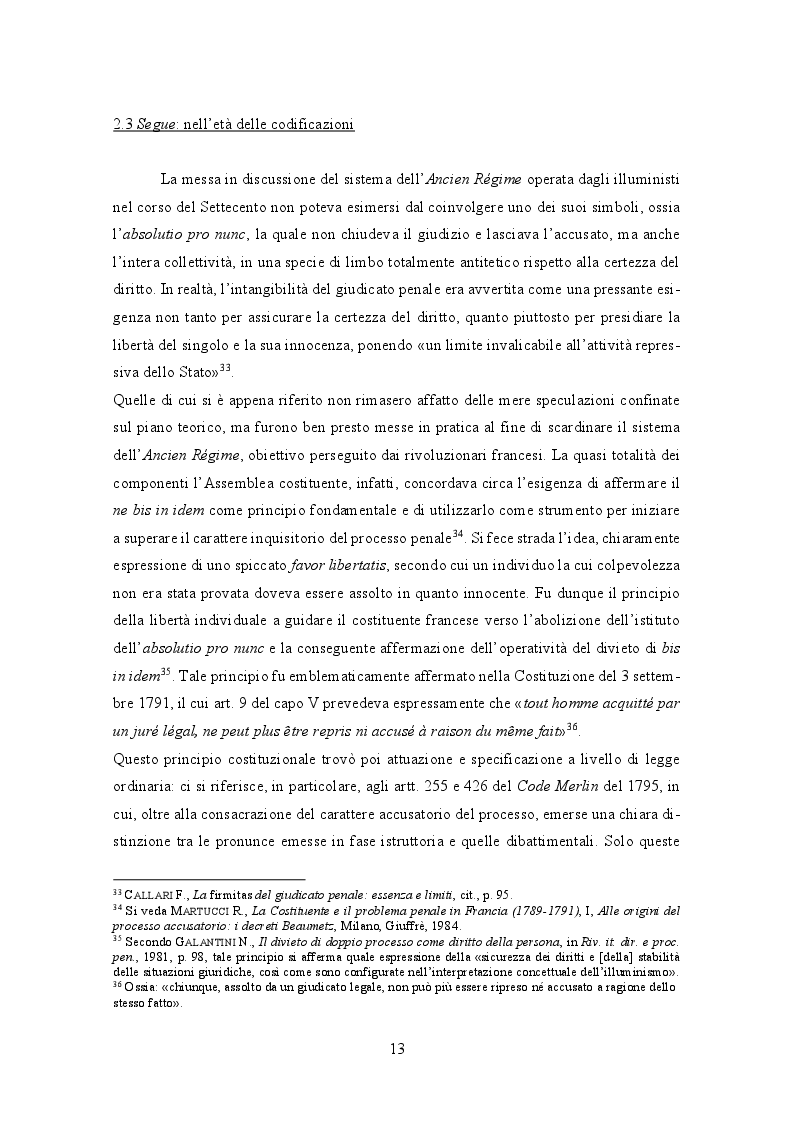 Anteprima della tesi: Gli effetti extrapenali del giudicato: un compromesso tra autonomia delle giurisdizioni e unitarietà dell'ordinamento, Pagina 11