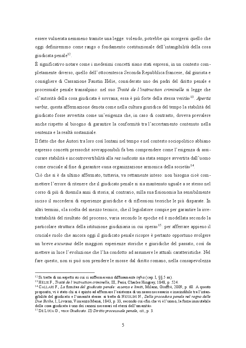 Anteprima della tesi: Gli effetti extrapenali del giudicato: un compromesso tra autonomia delle giurisdizioni e unitarietà dell'ordinamento, Pagina 3