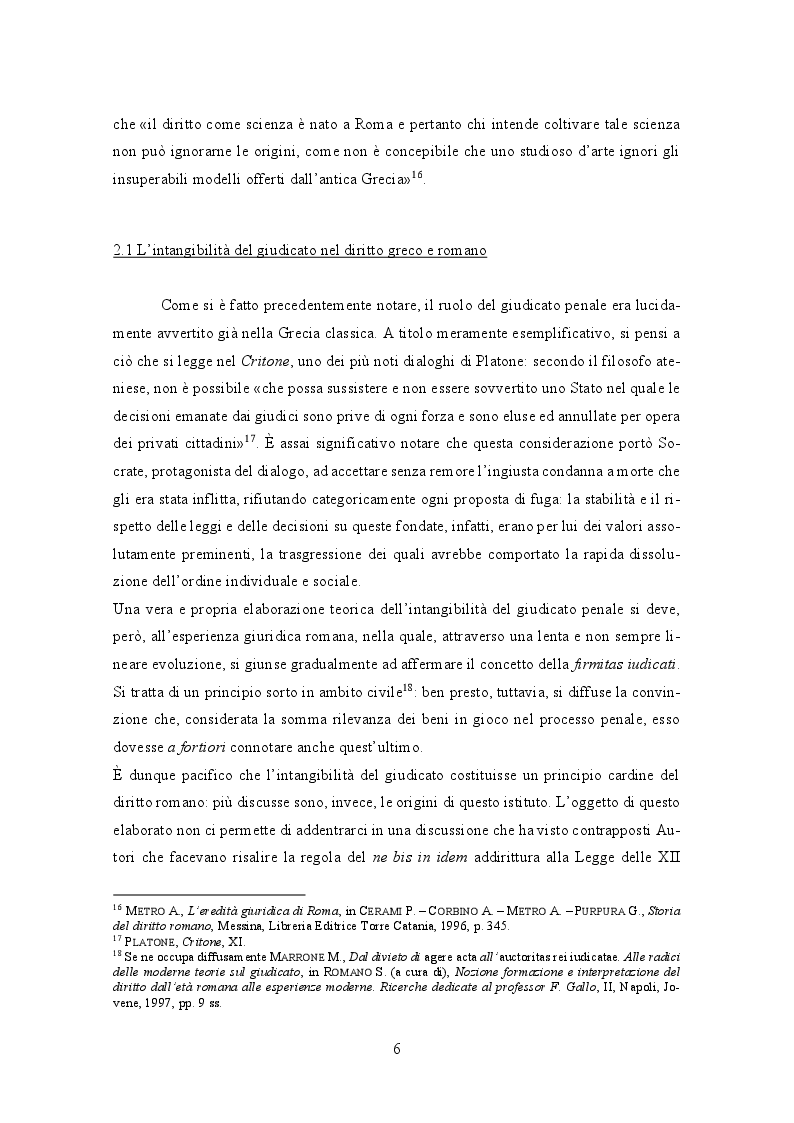 Anteprima della tesi: Gli effetti extrapenali del giudicato: un compromesso tra autonomia delle giurisdizioni e unitarietà dell'ordinamento, Pagina 4