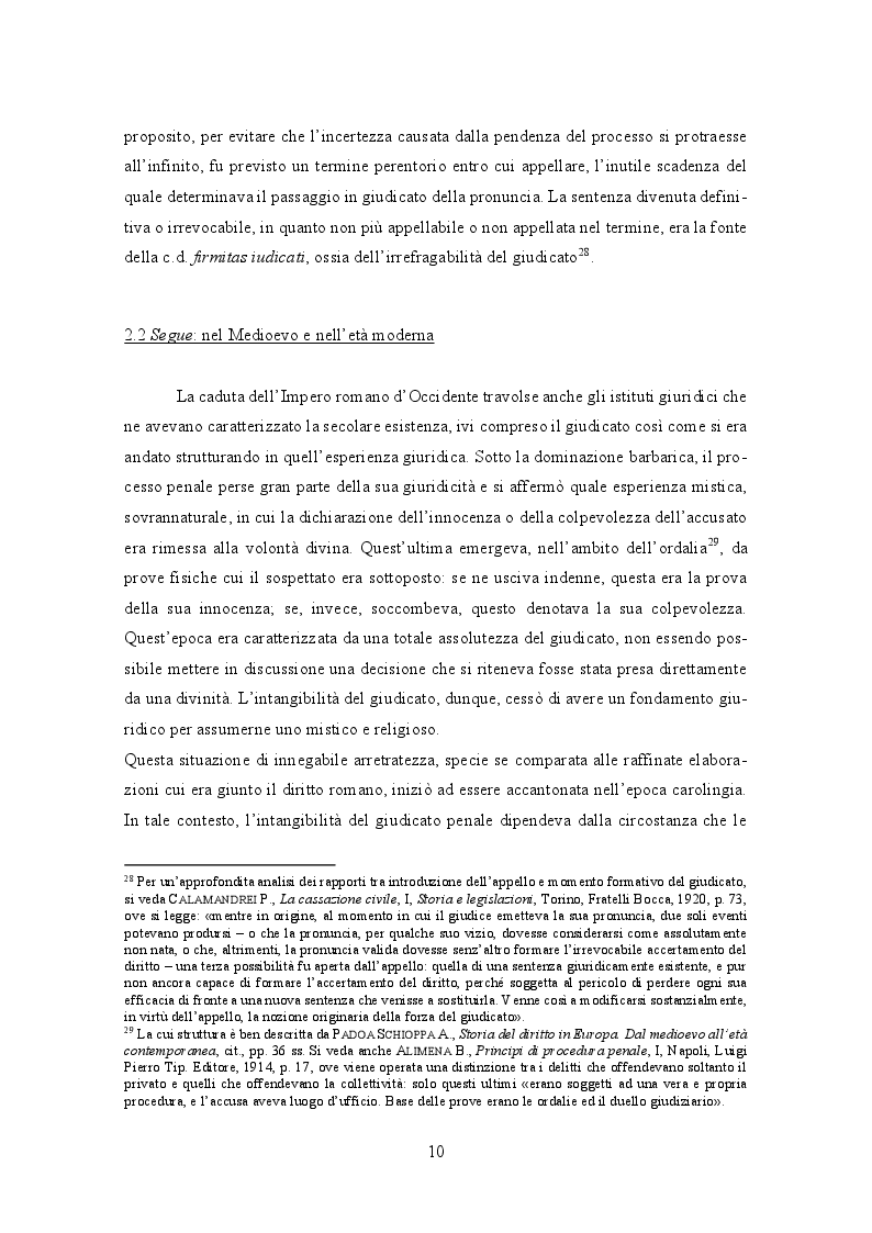 Anteprima della tesi: Gli effetti extrapenali del giudicato: un compromesso tra autonomia delle giurisdizioni e unitarietà dell'ordinamento, Pagina 8