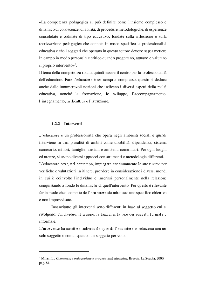 Anteprima della tesi: Il rapporto con il territorio nell'educazione con i ragazzi con bisogni educativi speciali: Il caso studio Campus Crescita Auxilium, Pagina 3