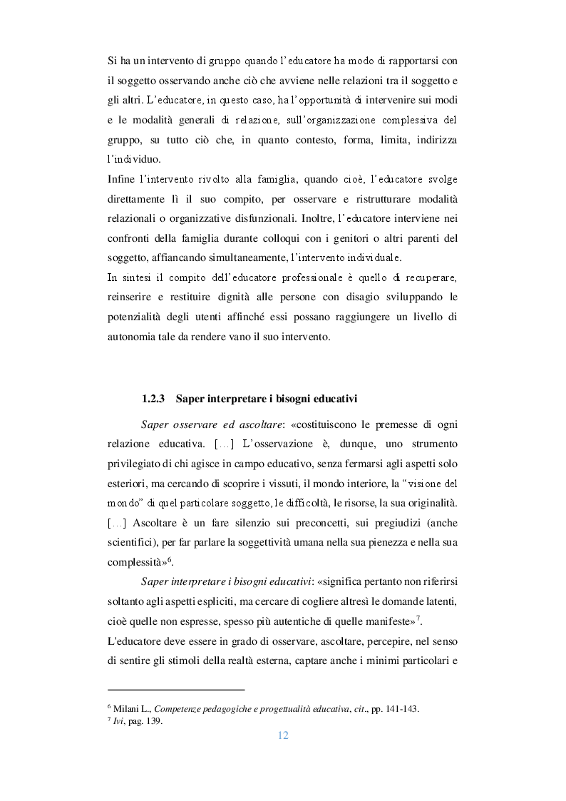 Anteprima della tesi: Il rapporto con il territorio nell'educazione con i ragazzi con bisogni educativi speciali: Il caso studio Campus Crescita Auxilium, Pagina 4
