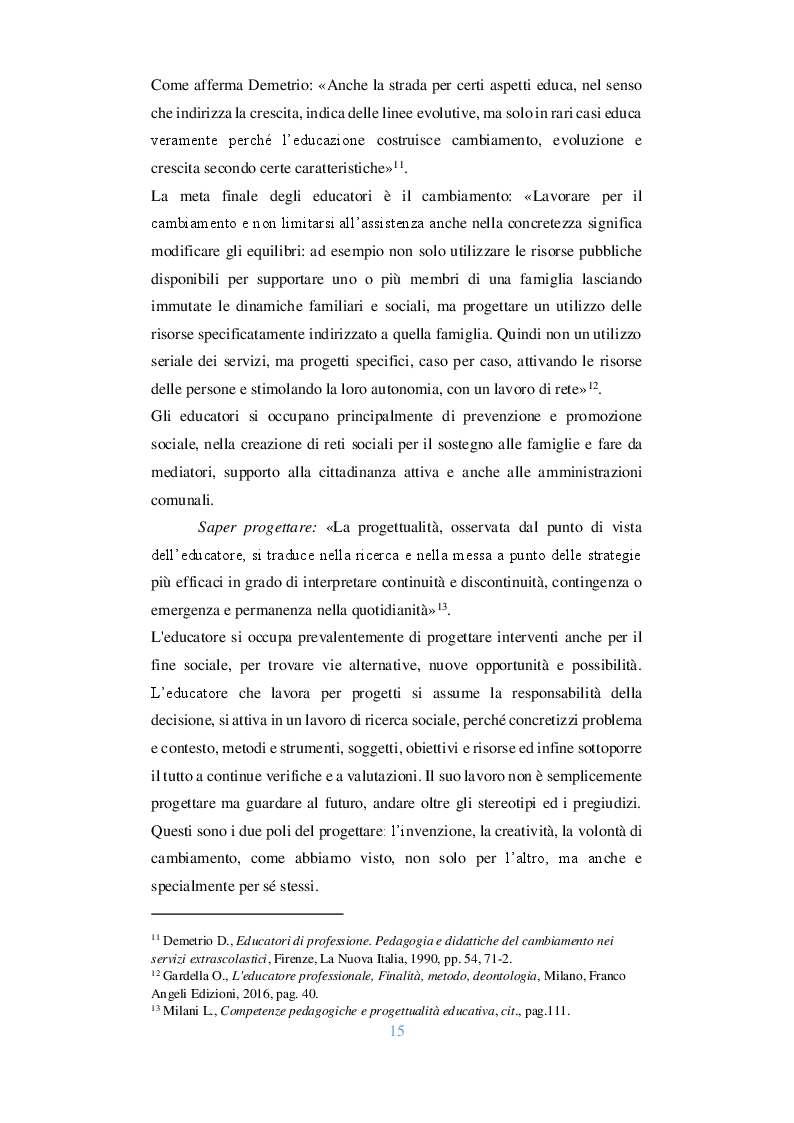 Anteprima della tesi: Il rapporto con il territorio nell'educazione con i ragazzi con bisogni educativi speciali: Il caso studio Campus Crescita Auxilium, Pagina 7