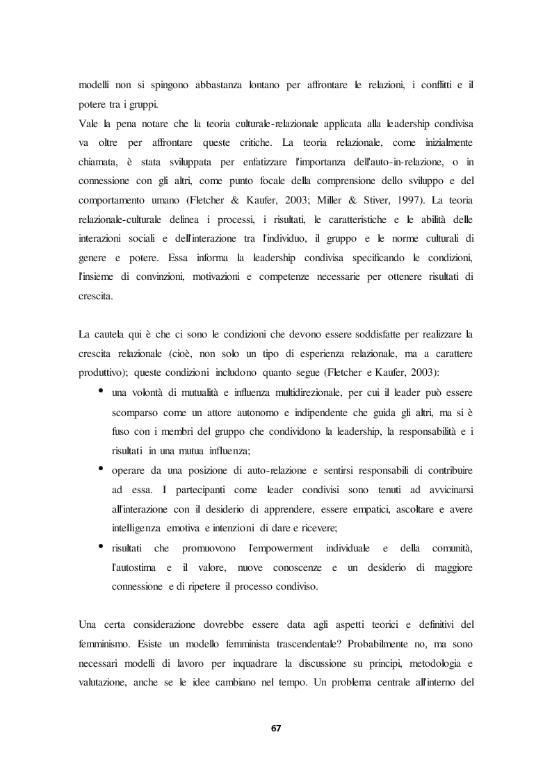 Anteprima della tesi: La leadership femminile nei contesti lavorativi del terzo settore del bellunese, Pagina 8