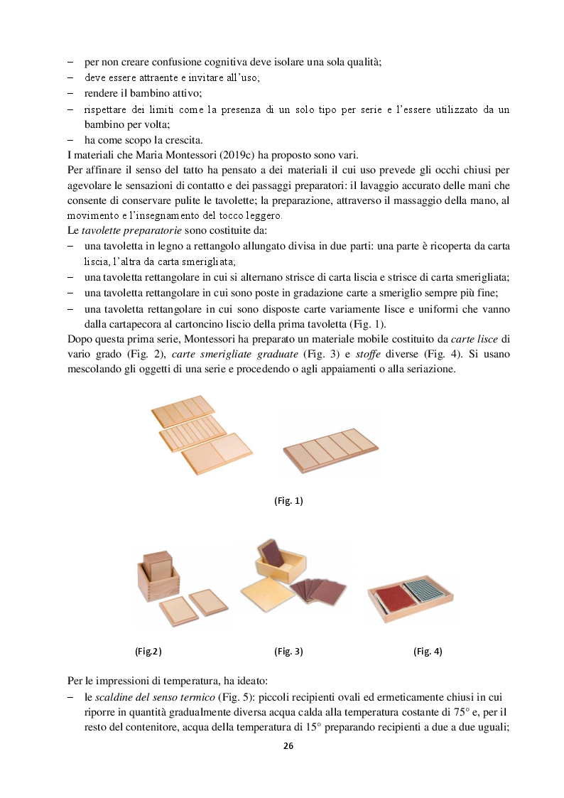 Anteprima della tesi: La riscoperta del bambino per un mondo nuovo. La pedagogia montessoriana nella realtà odierna, Pagina 4