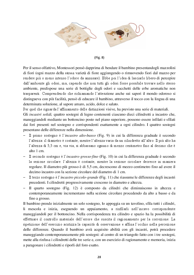 Anteprima della tesi: La riscoperta del bambino per un mondo nuovo. La pedagogia montessoriana nella realtà odierna, Pagina 6
