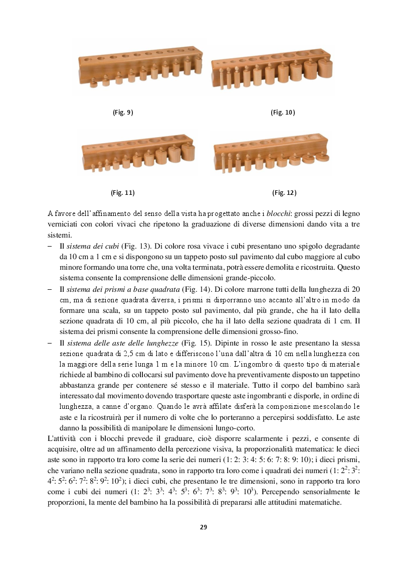 Anteprima della tesi: La riscoperta del bambino per un mondo nuovo. La pedagogia montessoriana nella realtà odierna, Pagina 7