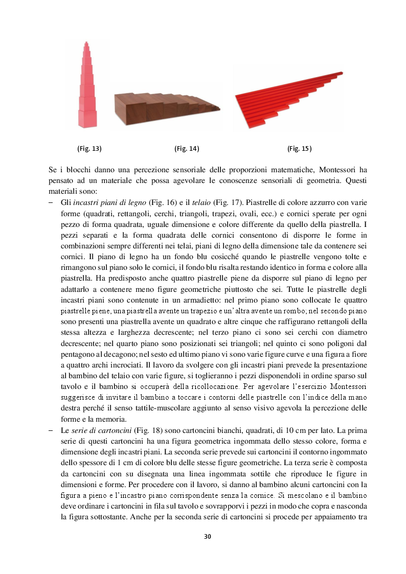 Anteprima della tesi: La riscoperta del bambino per un mondo nuovo. La pedagogia montessoriana nella realtà odierna, Pagina 8