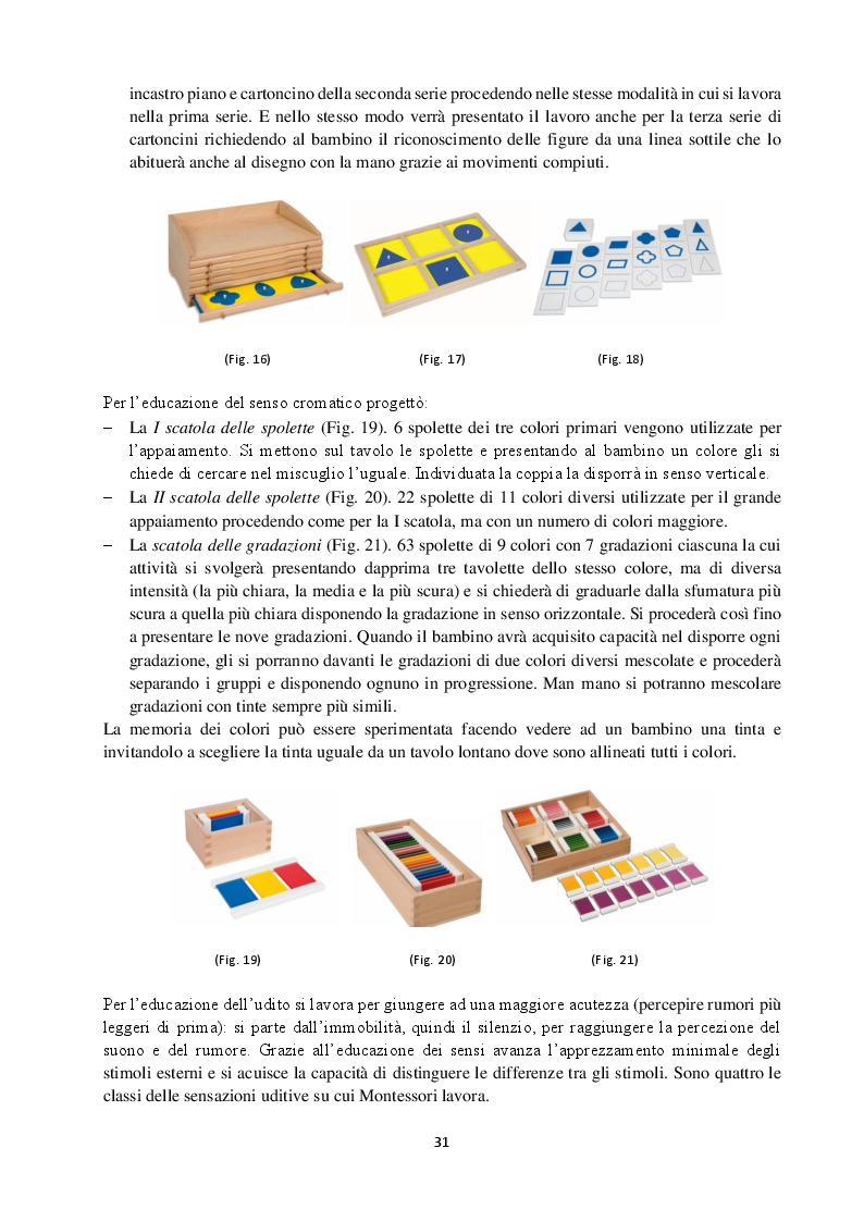 Anteprima della tesi: La riscoperta del bambino per un mondo nuovo. La pedagogia montessoriana nella realtà odierna, Pagina 9
