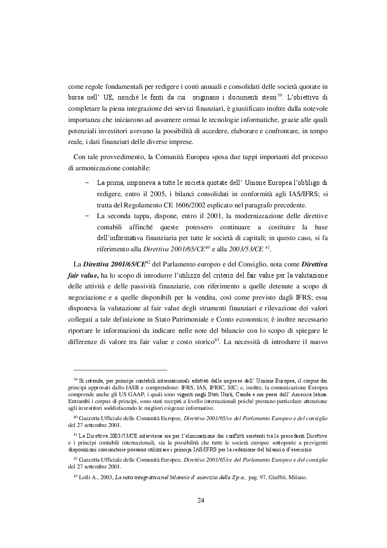 Estratto dalla tesi: Il fair value e il suo ruolo nella crisi finanziaria del 2008. Dalla crisi finanziaria alla crisi da Covid-19.