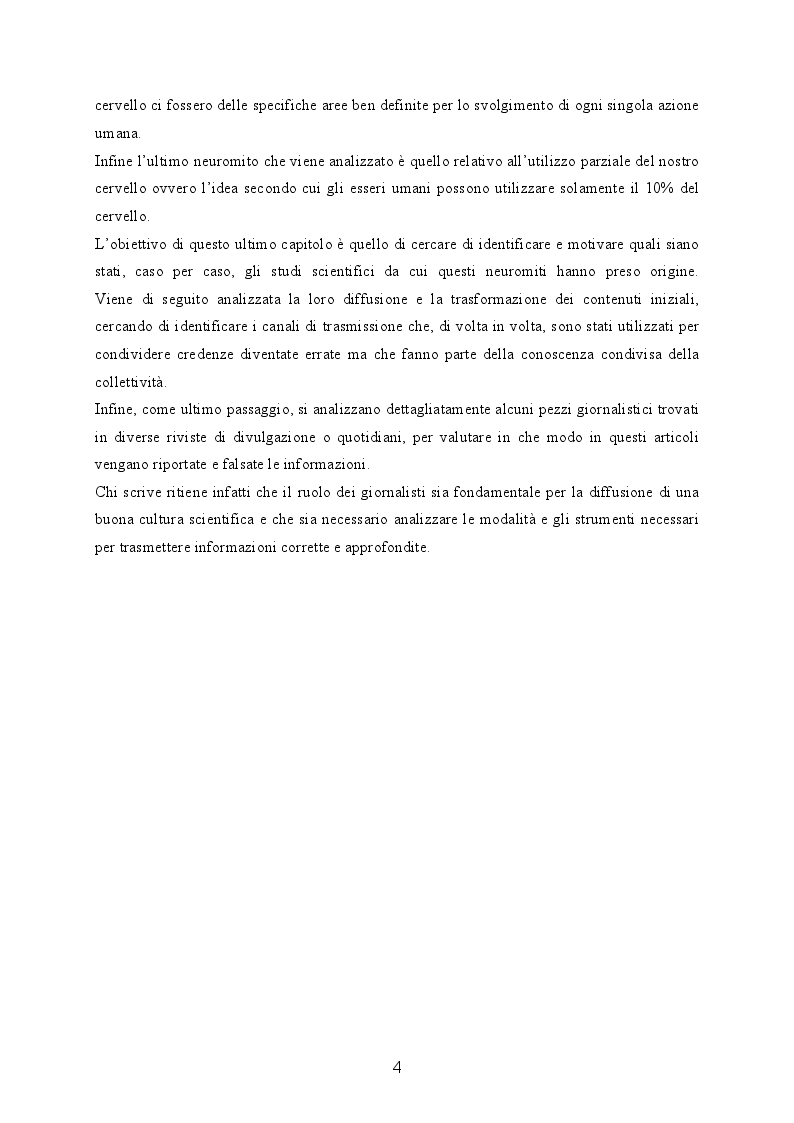 Anteprima della tesi: I neuromiti nel giornalismo: dalle scoperte scientifiche alla loro divulgazione, Pagina 3