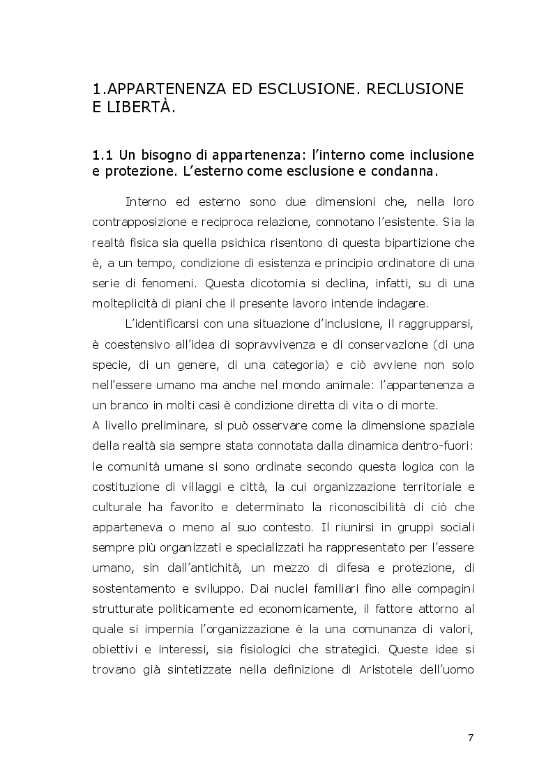 Anteprima della tesi: Dentro, fuori e tutto il resto. Riflessioni dello spazio interstiziale., Pagina 4