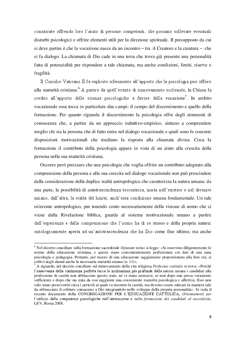 Anteprima della tesi: La sindrome del burnout nella vita religiosa. Cause, prevenzione e cura di un modello stressogeno., Pagina 4