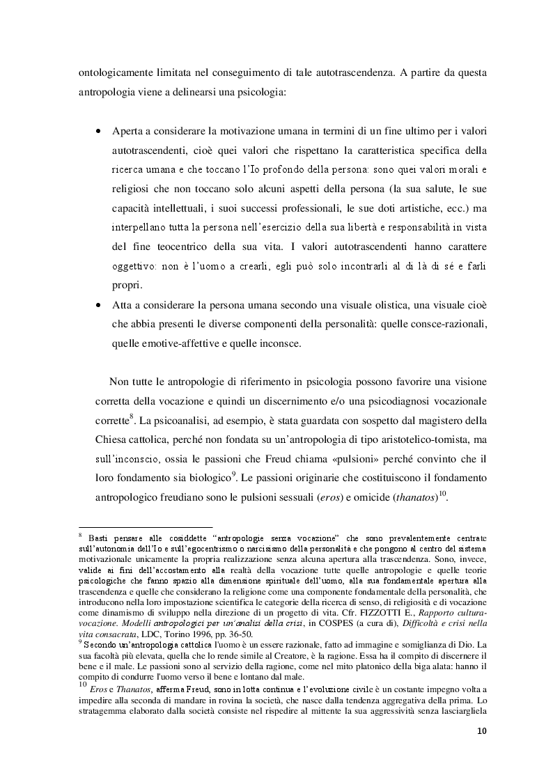 Anteprima della tesi: La sindrome del burnout nella vita religiosa. Cause, prevenzione e cura di un modello stressogeno., Pagina 5