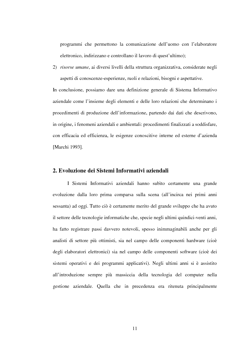 Anteprima della tesi: I sistemi gestionali integrati, con particolare riferimento a SAP R/3, Pagina 7