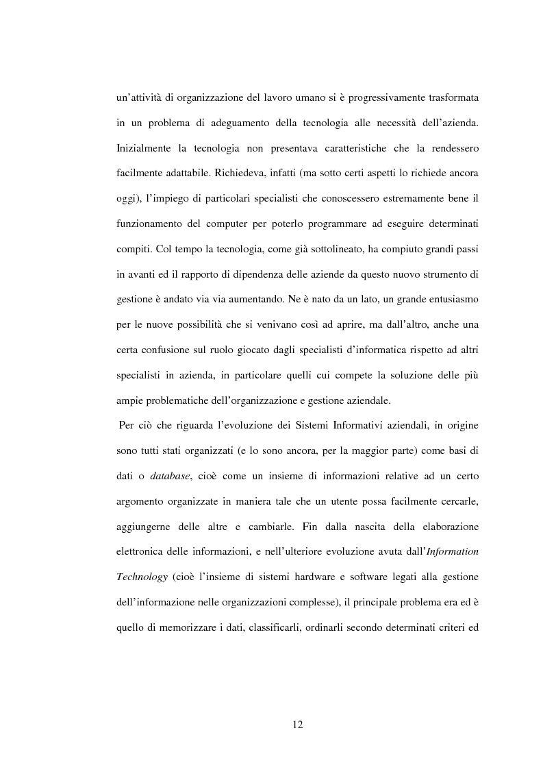 Anteprima della tesi: I sistemi gestionali integrati, con particolare riferimento a SAP R/3, Pagina 8