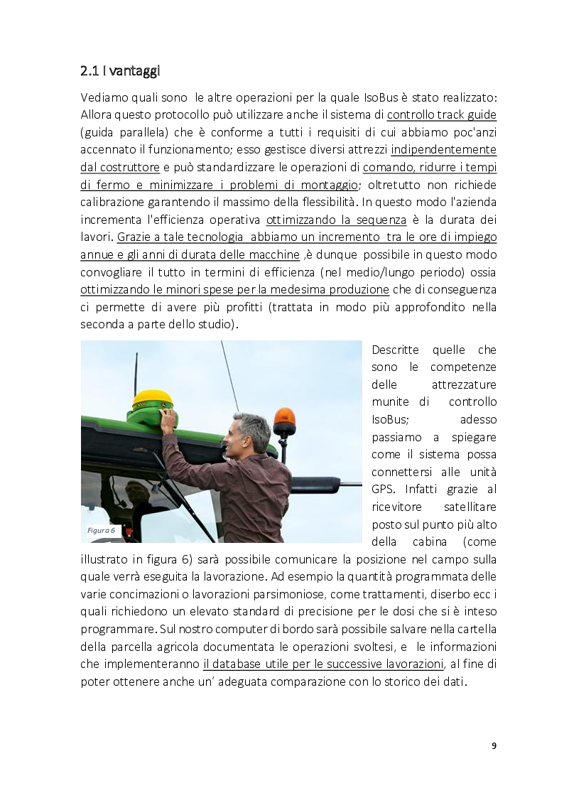 Anteprima della tesi: Informatizzazione della meccanizzazione nel settore agricolo, Pagina 5