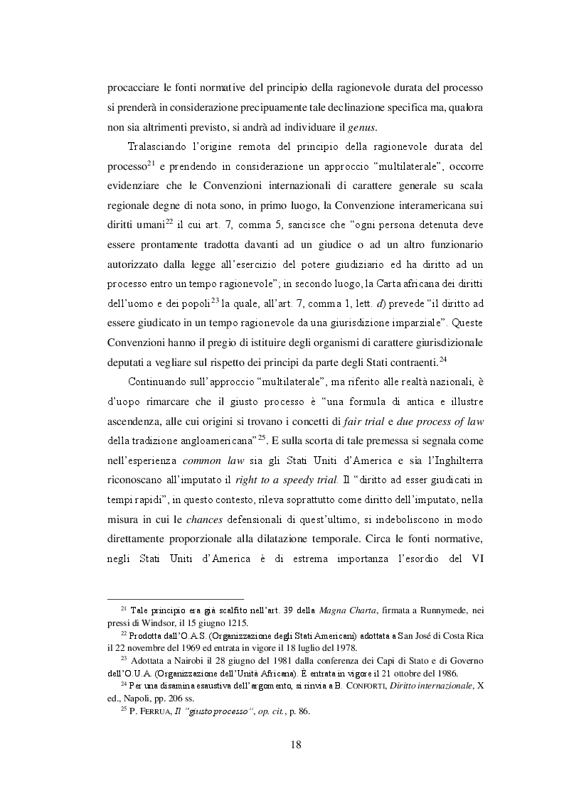 Anteprima della tesi: Le indagini preliminari: tra ragionevole durata e completezza investigativa, Pagina 10