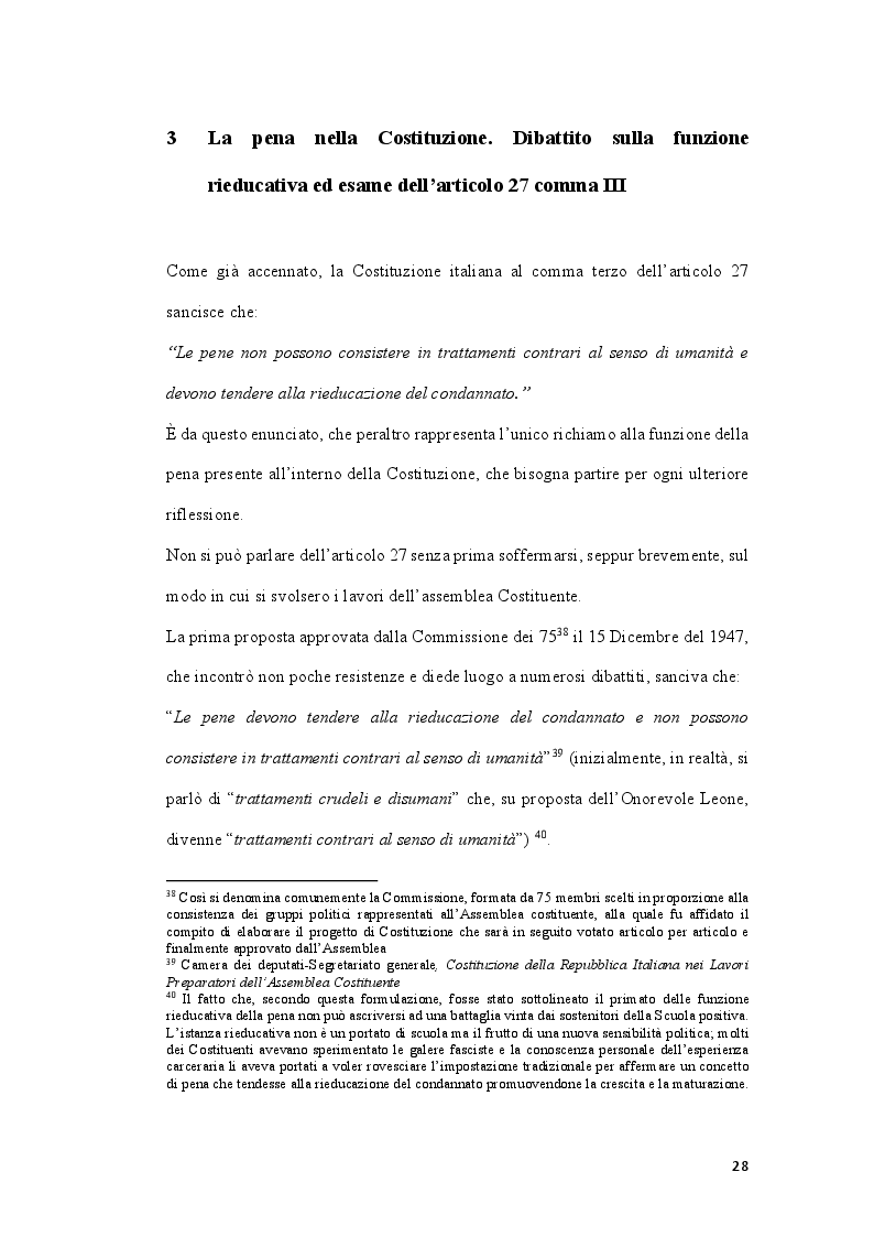 Estratto dalla tesi: Il lavoro in carcere: analisi normativa e realtà empirica