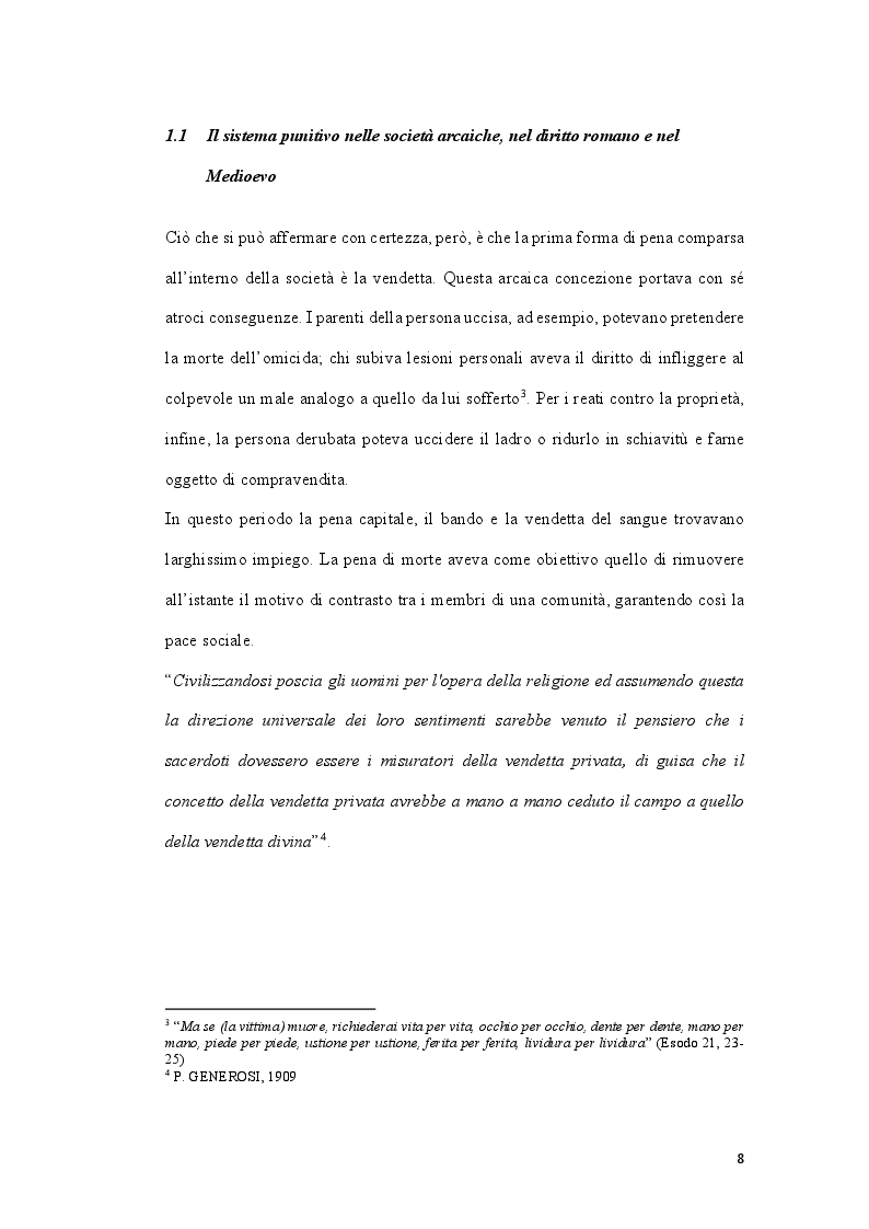 Anteprima della tesi: Il lavoro in carcere: analisi normativa e realtà empirica, Pagina 5