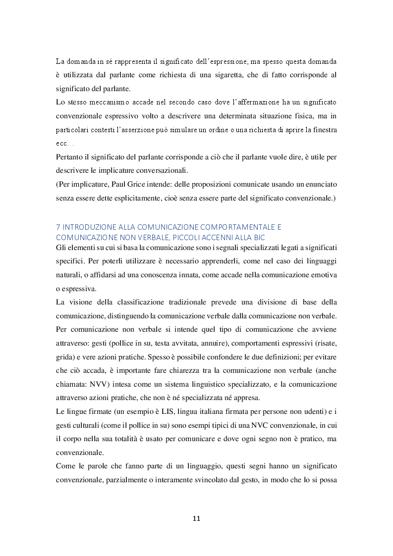 Estratto dalla tesi: La comunicazione implicita come forma di interazione con le tecnologie