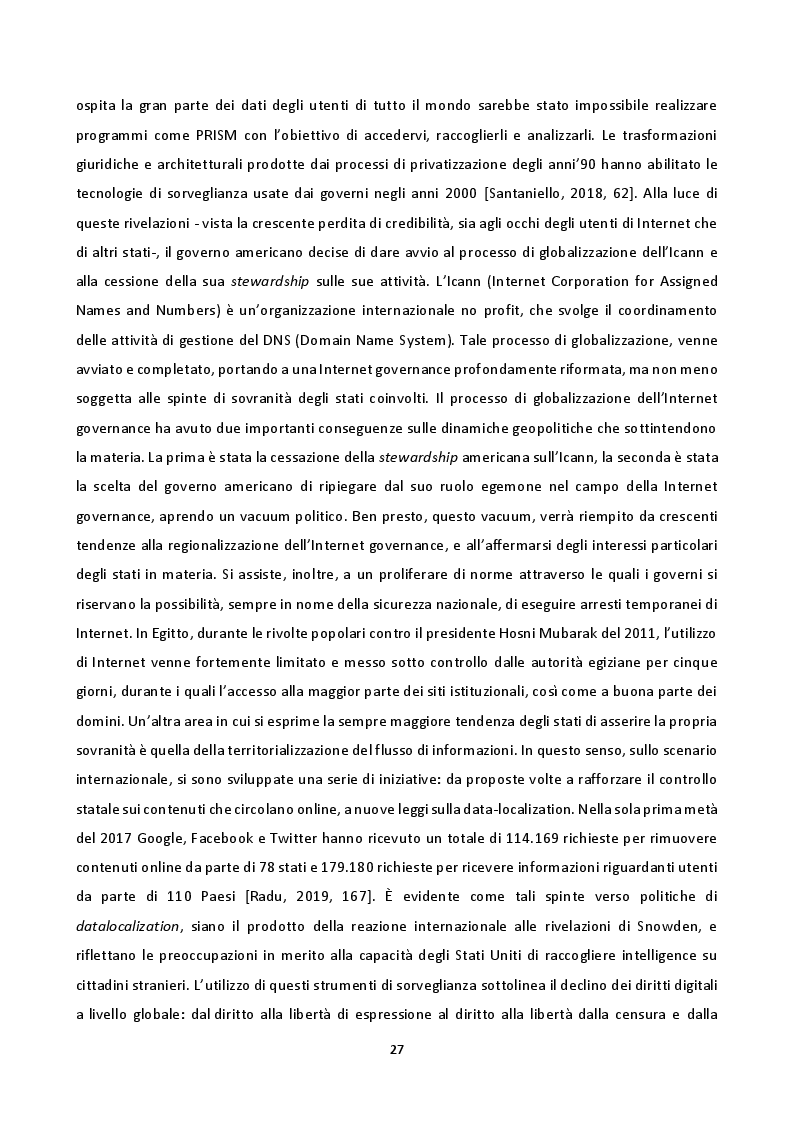 Anteprima della tesi: Dalla sorveglianza ai diritti digitali: i casi di Palestina e Libano, Pagina 7