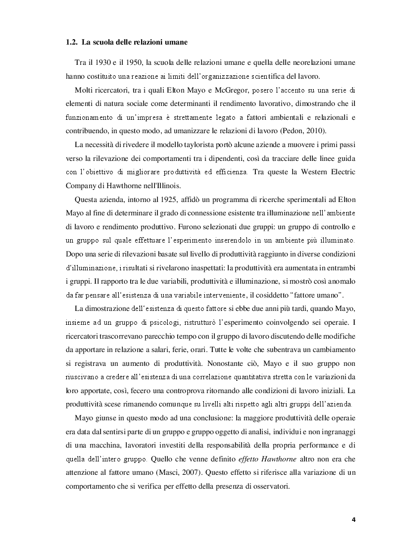 Anteprima della tesi: Le distorsioni cognitive nel processo di selezione del personale, Pagina 5