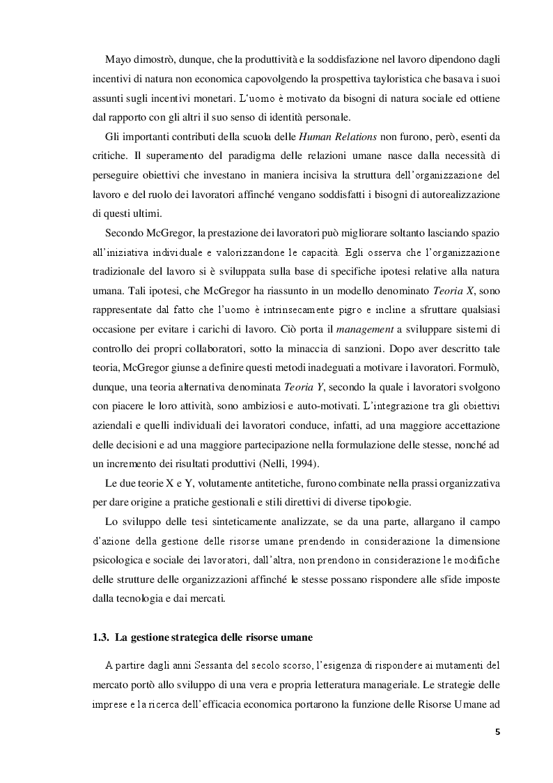 Anteprima della tesi: Le distorsioni cognitive nel processo di selezione del personale, Pagina 6
